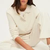 Pablo Pull polo en laine écrue - JANIRA Ecru New