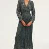 Pablo Robe longue en lurex - SANYA Canard Store