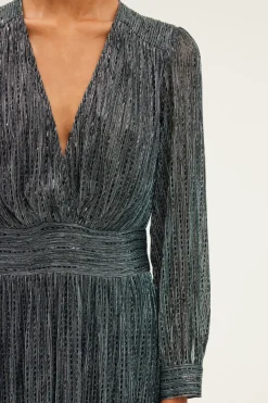 Pablo Robe longue en lurex - SANYA Canard Store