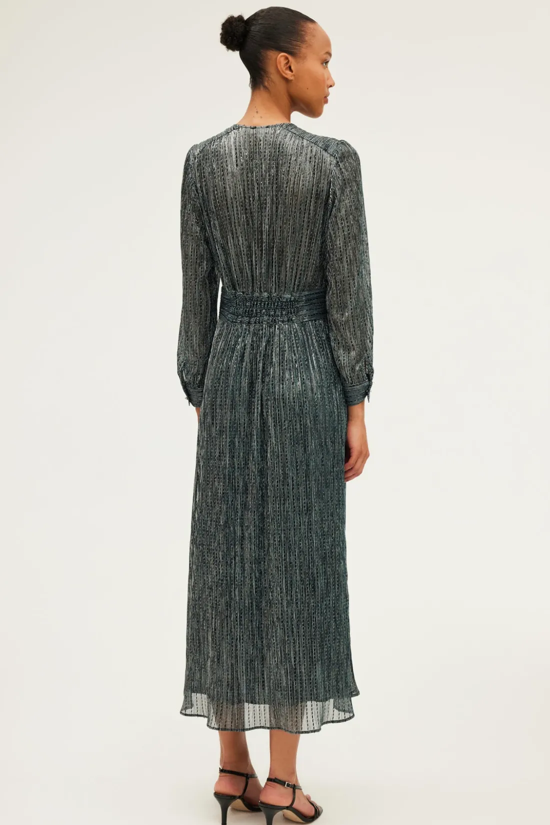 Pablo Robe longue en lurex - SANYA Canard Store