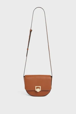 Pablo Sac besace en cuir - LOUISE Tan Fashion