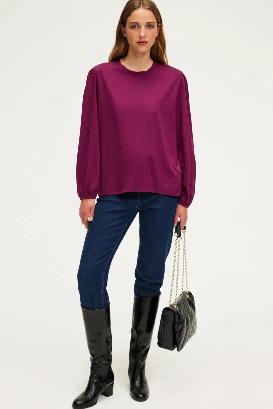 Pablo Sac travers en cuir matelassé - LEAH Noir Clearance