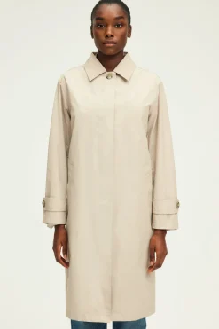 Pablo Trench droit mi-long - NOELYS Sable Flash Sale
