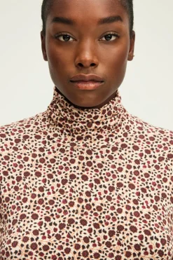Pablo T-shirt imprimé à col roulé - AMELIE Naturel Online