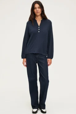 Pablo T-shirt manches longues et strass - ALYS Marine Shop