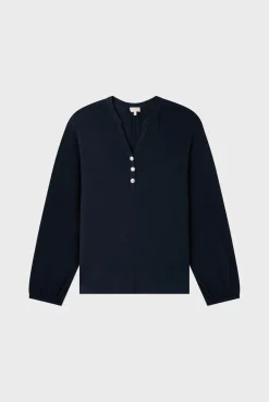 Pablo T-shirt manches longues et strass - ALYS Marine Shop