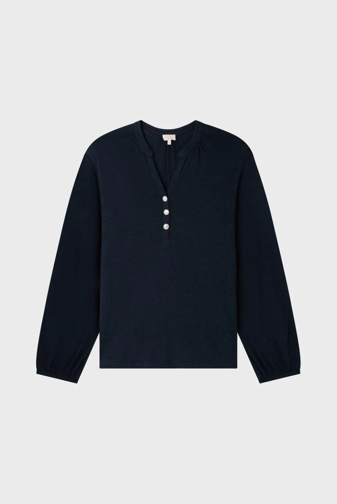Pablo T-shirt manches longues et strass - ALYS Marine Shop