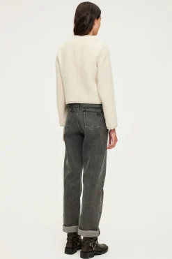 Pablo Veste courte en tweed écru - MAHAULT Naturel Cheap