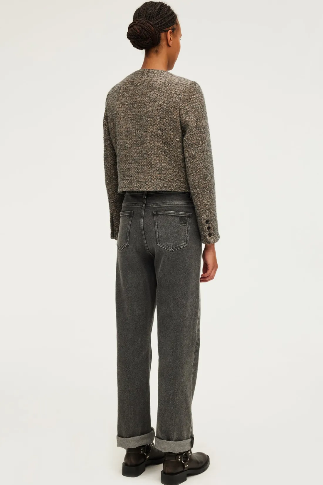 Pablo Veste courte tweed et lurex - MARJANE Grismoyen Sale