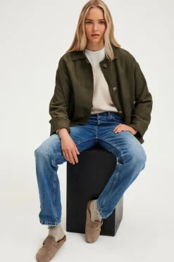 Pablo Veste en velours côtelé - MAISSA VertKaki Sale