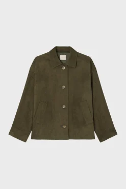 Pablo Veste en velours côtelé - MAISSA VertKaki Sale