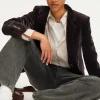 Pablo Veste en velours marron - MEGANE Cinanon Online