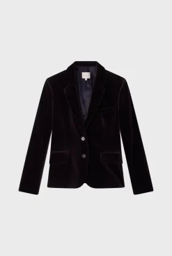 Pablo Veste en velours marron - MEGANE Cinanon Online